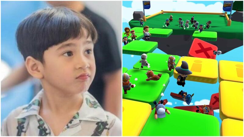 Menggokil! Top Up 700 Ribu Tiap Hari, Rafathar Sudah Lengkapi Skin Di Stumble Guys