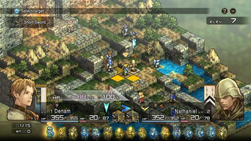 Detail Tactics Ogre: Reborn Bocor