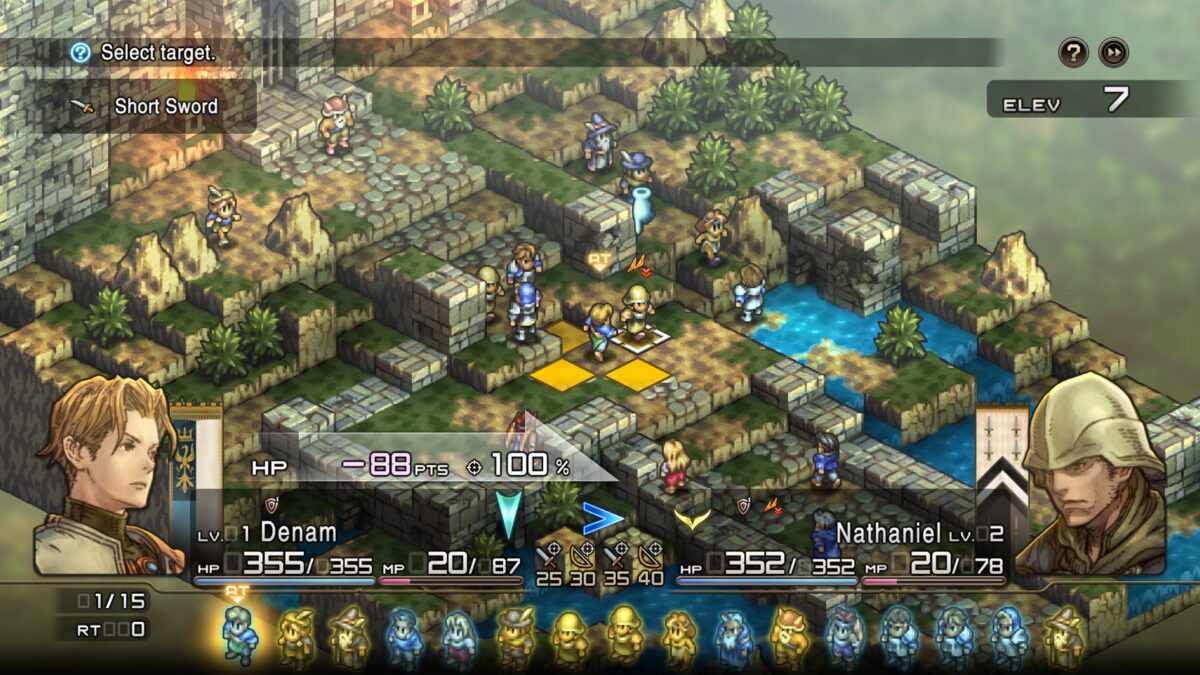 Detail tactics ogre: reborn bocor