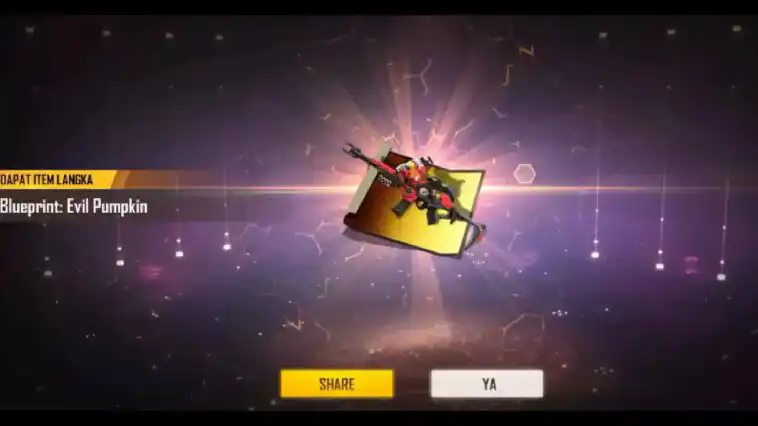 Dapatkan Blueprint Incubator Xm8 Evil Pumpkin Ff Gratis Lewat Event Ini