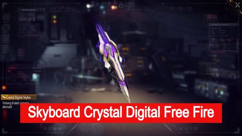 Dapatkan Skin Skyboard Crystal Digital Ff Di Event 5th Anniversary Free Fire