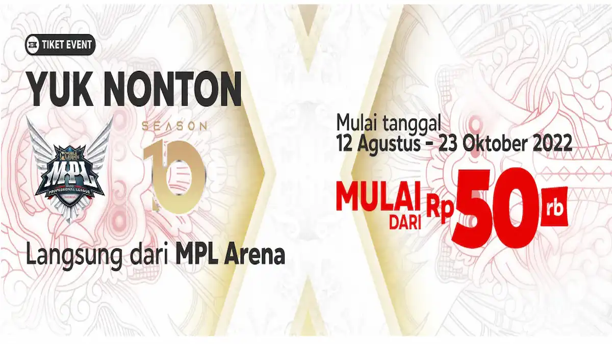 Dijual Offline, Begini Cara Beli Tiket MPL Indonesia Season 10