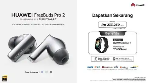 Huawei Resmi Rilis TWS FreeBuds Pro 2 di Indonesia 7 Huawei Resmi Rilis TWS FreeBuds Pro 2 di Indonesia