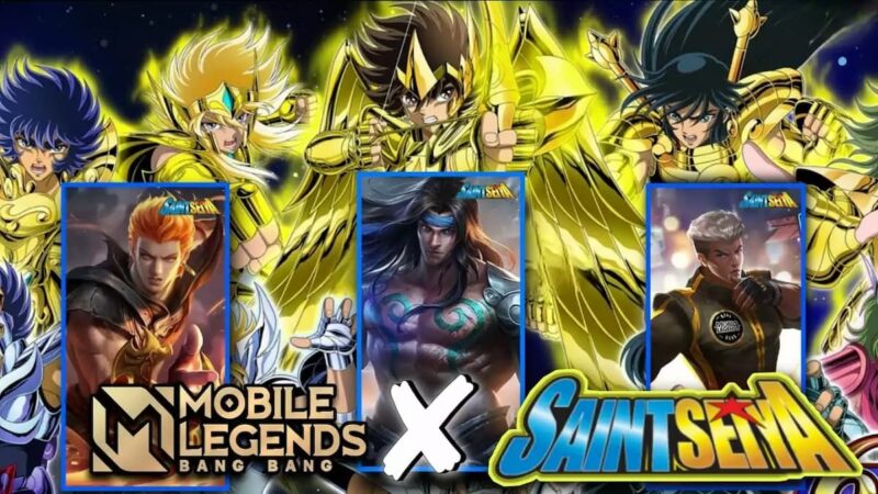 Intip Bocoran Tampilan 3 Skin Kolaborasi Mobile Legends X Saint Seiya