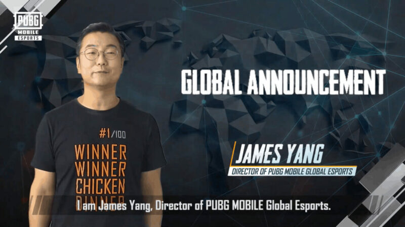 James yang direktur pubg mobile global esports