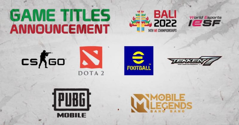 Jenis Games Di Event Iesf World Esports Championship 2022 1