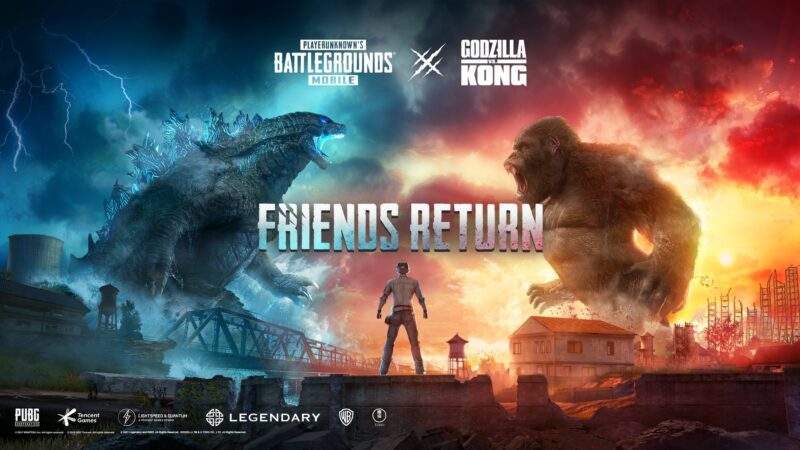 Pubg x godzilla vs kong