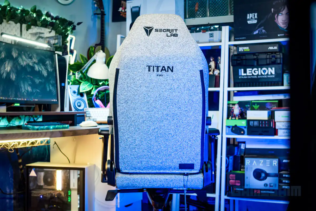 Review Secretlab TITAN Evo 2022 SoftWeave Plus® Cookies & Cream: Permukaan Kasar Berikan Kenyamanan Teranyar 32 Secretlab Titan Evo 2022 Softweave Cookies And Cream Regular Gamedaim Review 17