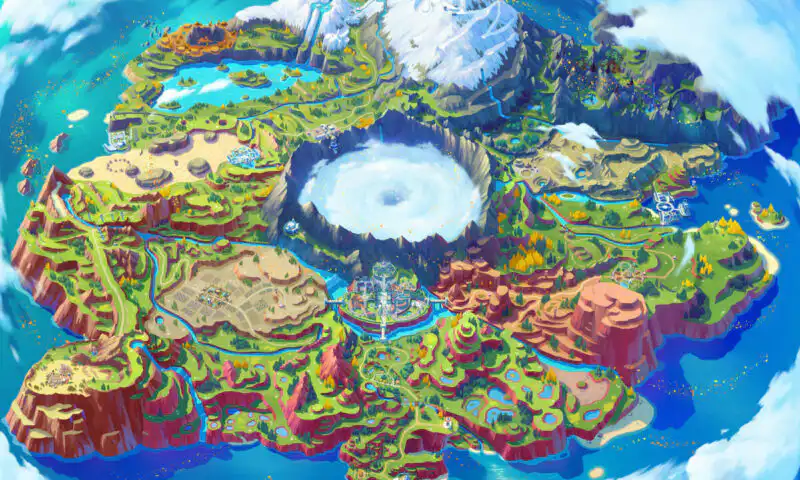Jadi Open-World, Pokémon Scarlet and Violet Unjuk Pokemon Bentuk Motor 2 Pokémon Scarlet and Violet | Nintendo