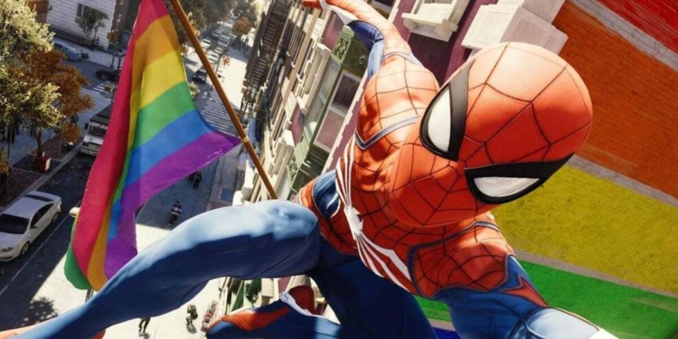 Nexus mod larang modder hapus bendera lgbt di marvels spider-man | insomniac