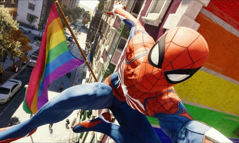 Nexus Mod Larang Modder Hapus Bendera LGBT di Marvels Spider-Man | Insomniac