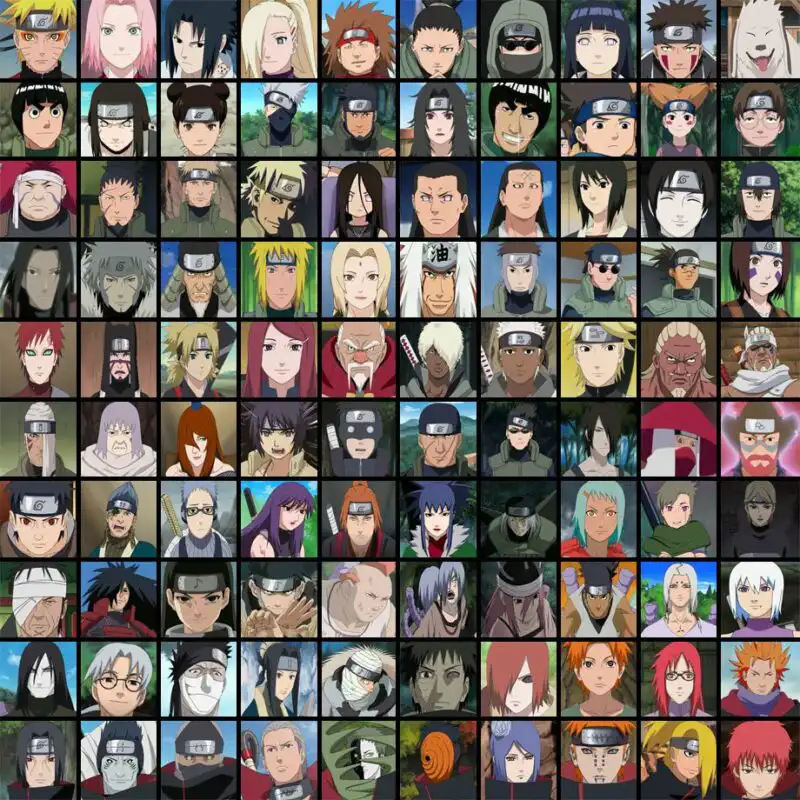 Karakter Naruto Senki Mod