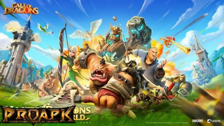 Call of Dragons, Game RTS MMO Mobile Baru dari Farlight Games | Farlight