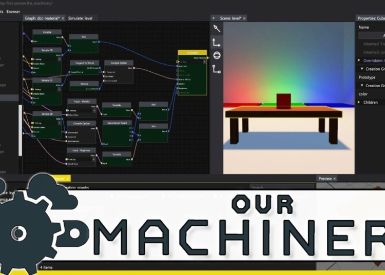 Our machinery hapus game engine