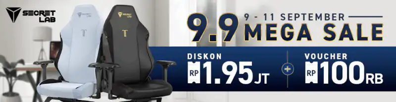 6 Tips Dalam Menggunakan Kursi Secretlab 7 Secretlab 9.9 Mega Sale