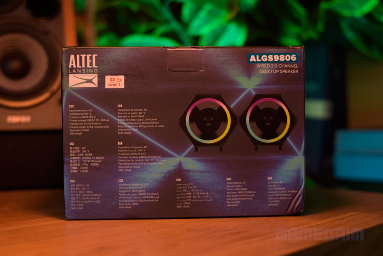 Altec Lansing Algs9806 Gamedaim Review 12