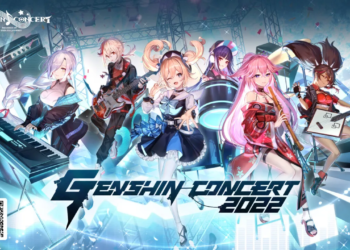 Genshin concert 2022 key art