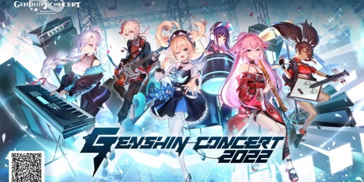 Genshin concert 2022 key art