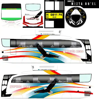 Download 100+ Livery Bus Simulator Indonesia HD Gratis 2024 17 livery Bussid HD