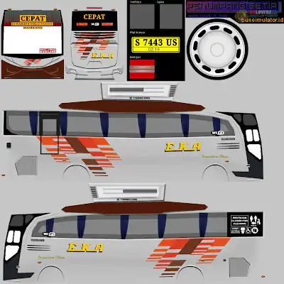 Download 100+ Livery Bus Simulator Indonesia HD Gratis 2024 18 livery Bussid HD