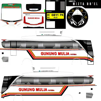 Download 100+ Livery Bus Simulator Indonesia HD Gratis 2024 20 livery Bussid HD
