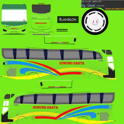 Download 100+ Livery Bus Simulator Indonesia HD Gratis 2024 21 livery Bussid HD