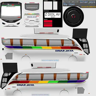 Download 100+ Livery Bus Simulator Indonesia HD Gratis 2024 28 livery Bussid HD