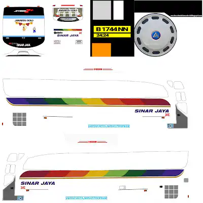 Download 100+ Livery Bus Simulator Indonesia HD Gratis 2024 29 livery Bussid HD