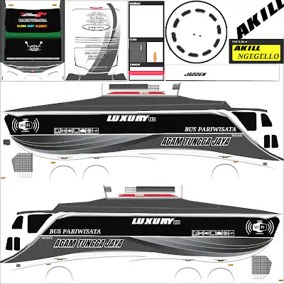 Download 100+ Livery Bus Simulator Indonesia HD Gratis 2024 58 Livery Bus Simulator Indonesia 54