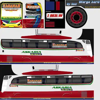 Download 100+ Livery Bus Simulator Indonesia HD Gratis 2024 62 Livery Bus Simulator Indonesia 58