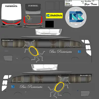 Download 100+ Livery Bus Simulator Indonesia HD Gratis 2024 10 Livery Bussid HD