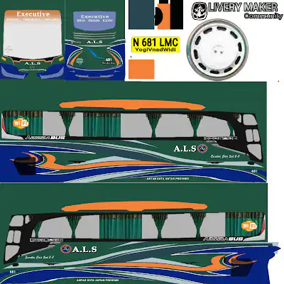 Download 100+ Livery Bus Simulator Indonesia HD Gratis 2024 11 Livery Bussid HD