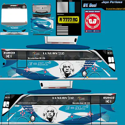 Download 100+ Livery Bus Simulator Indonesia HD Gratis 2024 5 Livery Bussid HD