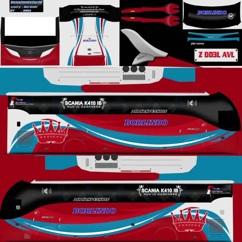 Livery Bussid XHD