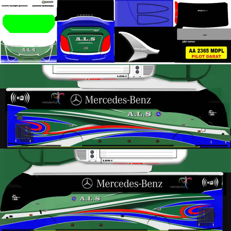 Livery Bussid XHD