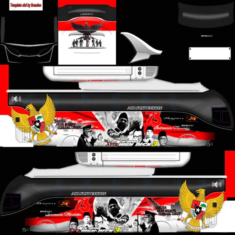 Livery Bussid XHD