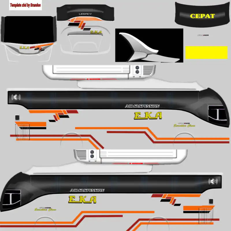 Livery Bussid XHD