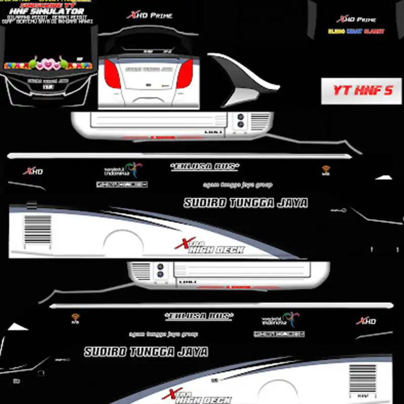 Livery Bussid XHD