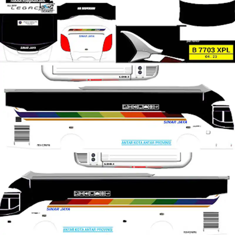 Livery Bussid XHD