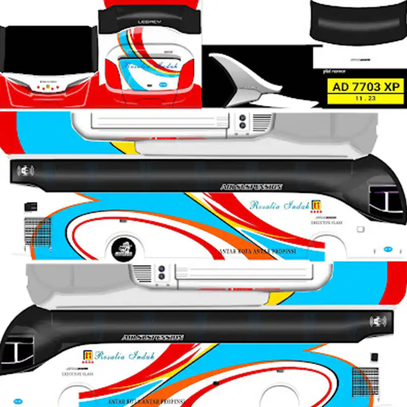 Livery Bussid XHD