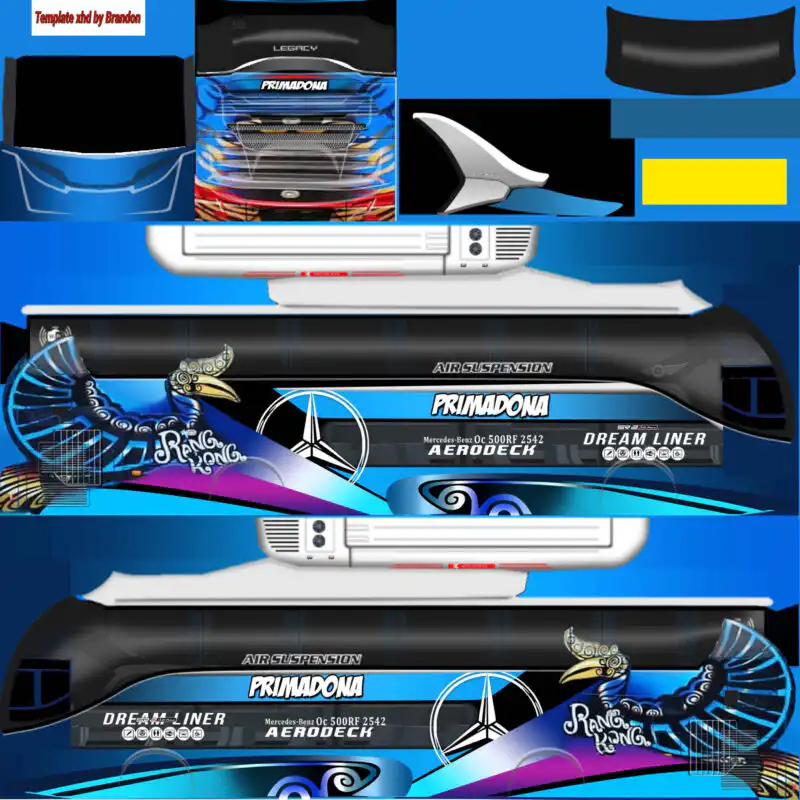 Livery Bussid XHD