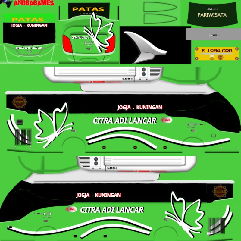 Livery Bussid XHD