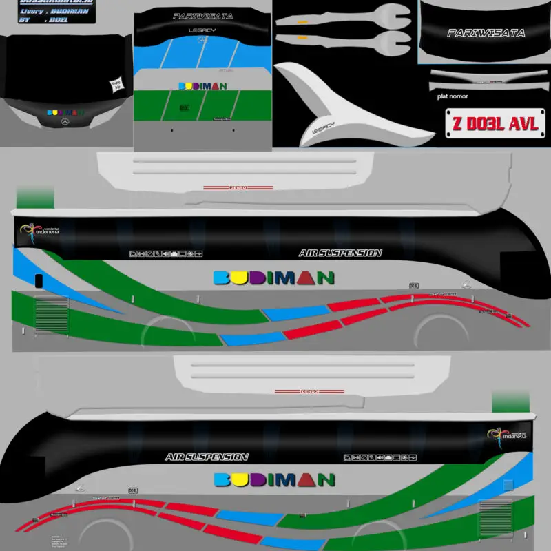 Livery bussid xhd