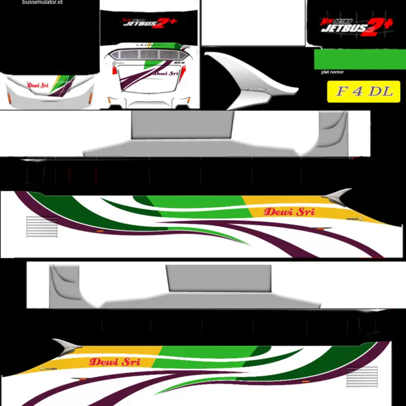 Livery bussid xhd