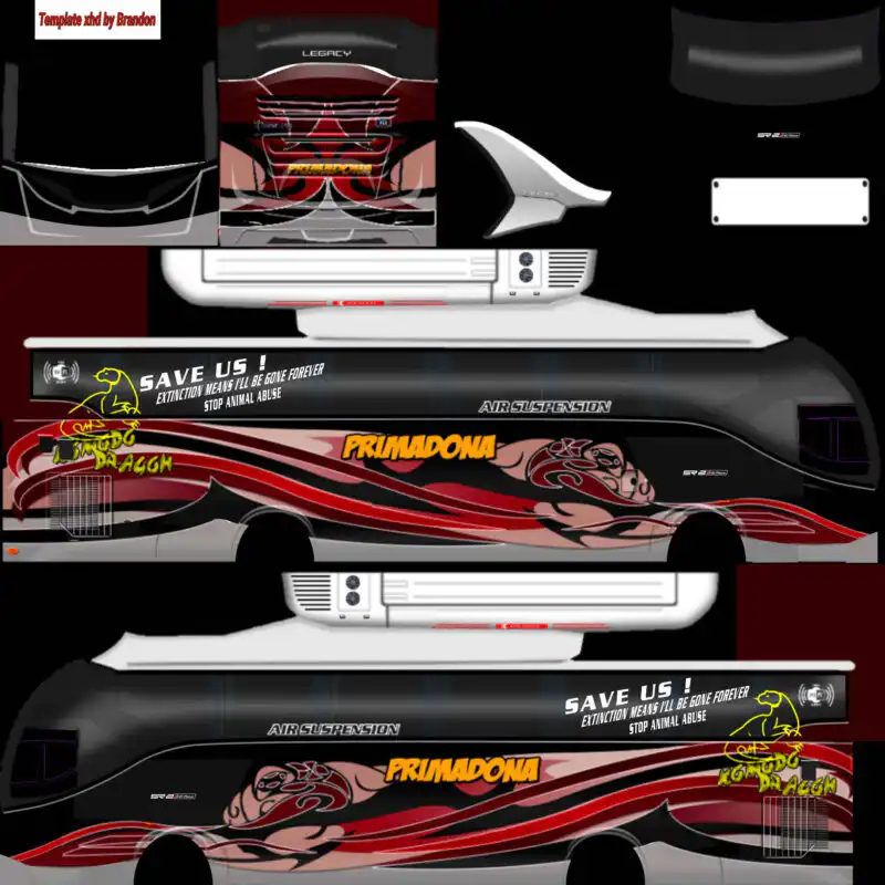 Livery Bussid XHD