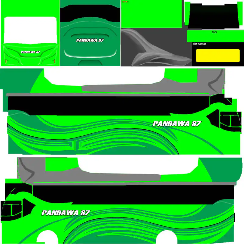 Livery Bussid XHD