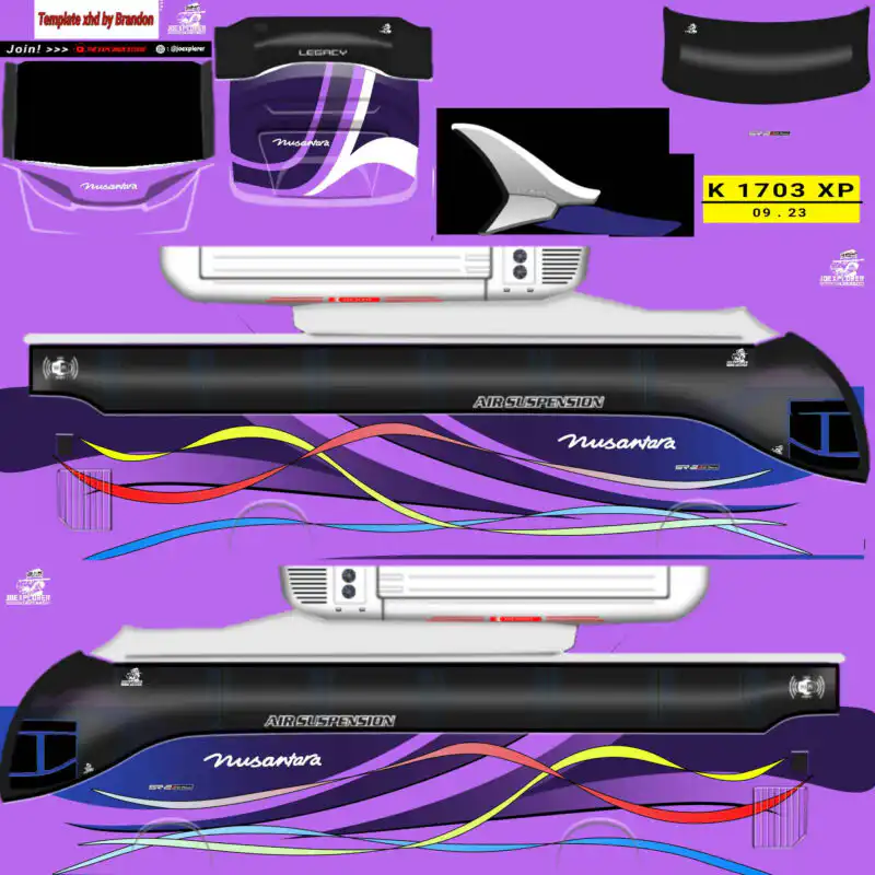 Livery Bussid XHD