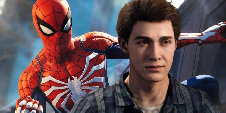 Modder marvels spider-man bawa kembali wajah peter parker versi ps4 | sony