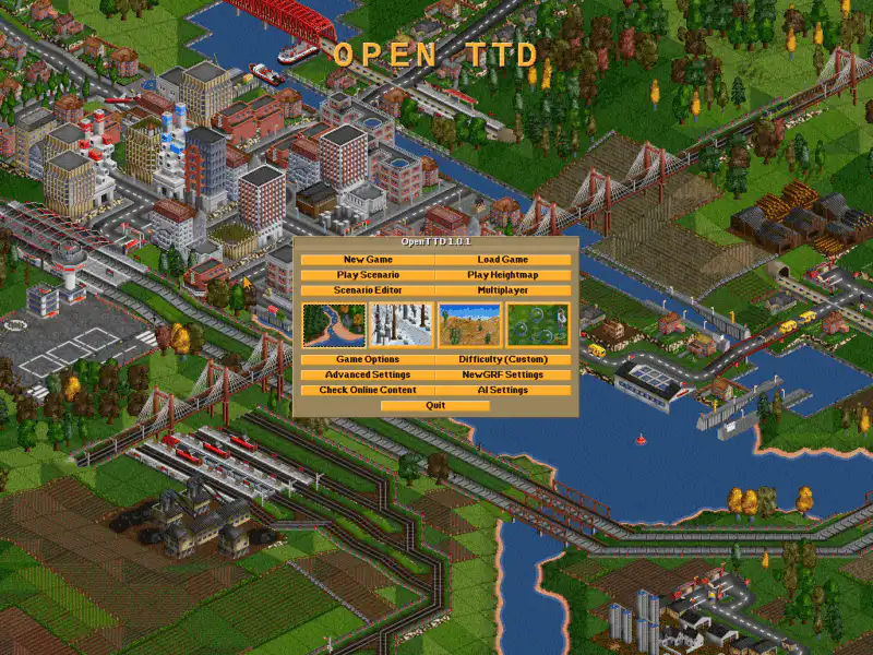 Mengenal OpenTTD, Game Simulasi Perusahaan Infrastruktur berukuran 10 MB 5 Openttd