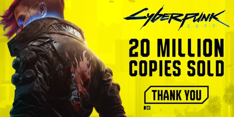 Penjualan cyberpunk 2077 tembus 20 juta kopi